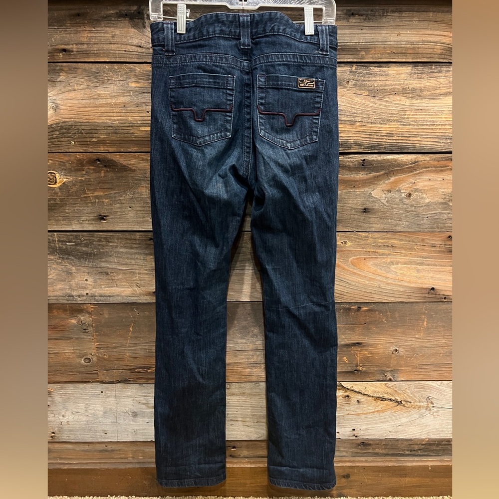 Kimes ranch BETTY dark wash 6/34!  10th Anniversary edition-purple stitching!